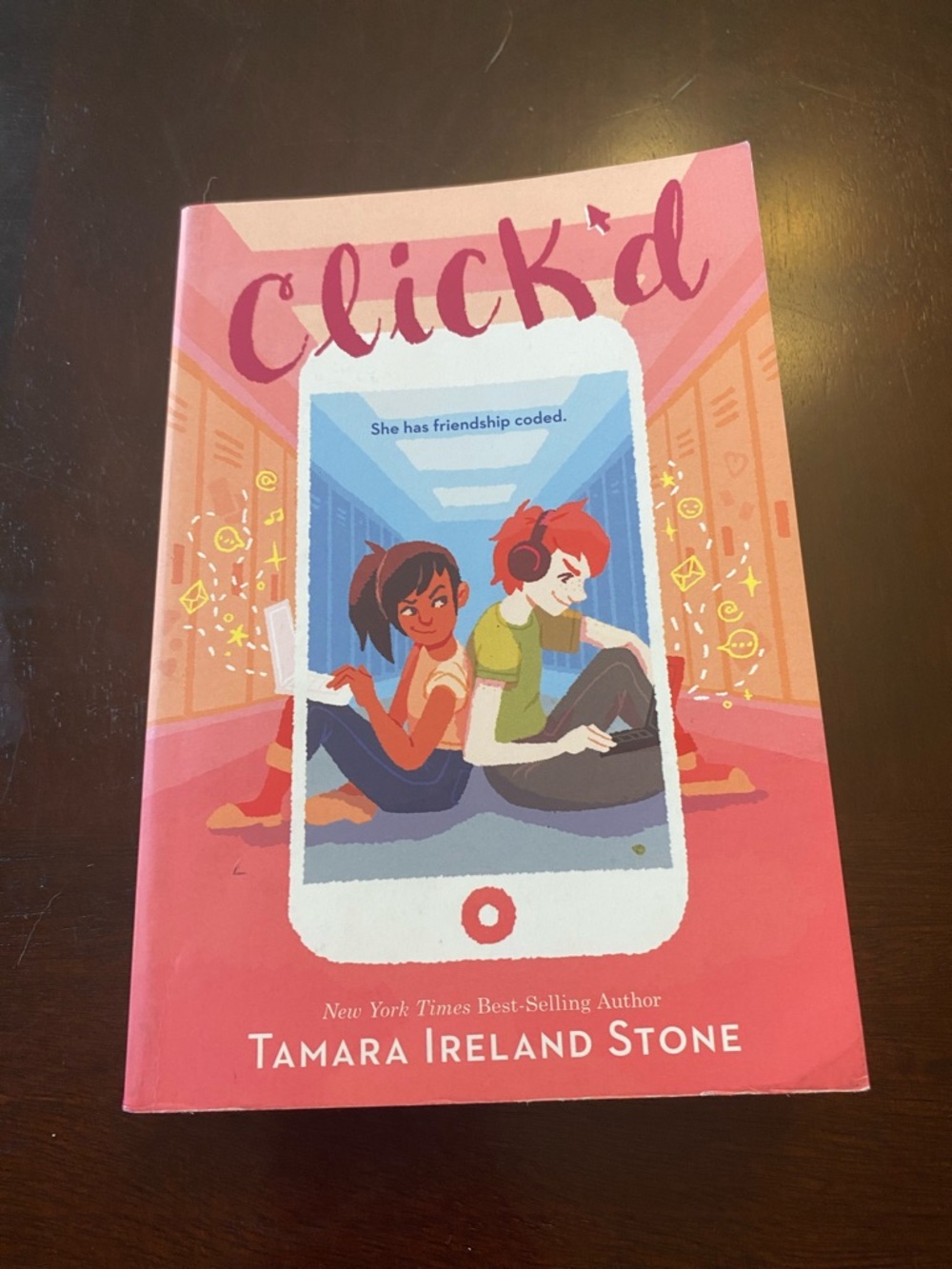 Click'd by Tamara Ireland Stone - Pink Cover